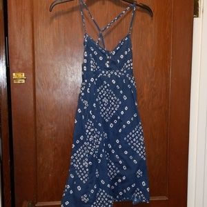 Navy Blue Sun Dress